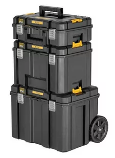 DEWALT ZESTAW SKRZYŃ TSTAK 3w1 - Skrzynki i torby narzędziowe - miniaturka - grafika 1