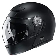 Kaski motocyklowe - Kask motocyklowy HJC V90 Semi Mat czarny/Semi Flat Black, czarny, XL - miniaturka - grafika 1
