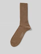 Skarpetki męskie - Skarpety z mieszanki żywej wełny z detalami z logo model ‘Nelson’ - miniaturka - grafika 1