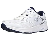 Trampki męskie - Skechers Męskie trampki 220371 WNV, białe i granatowe skóra/tekstylia, 6,5 UK - miniaturka - grafika 1