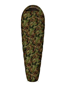 Śpiwór syntetyczny Husky Army (195 cm) - green - Śpiwory - miniaturka - grafika 1