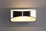 Lampy ścienne - Hugo LED kinkiet 1-punktowy aluminium/biały W0053 - miniaturka - grafika 1