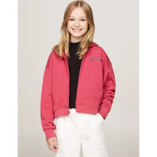 Tommy Hilfiger Bluza Regular Fit - Bluzy dla dziewczynek - miniaturka - grafika 1