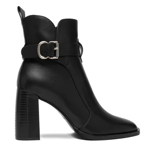 Botki Badura EO-VIV-1 Czarny - Botki damskie - miniaturka - grafika 1