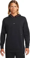 Bluzy męskie - Nike Nike FC Fleece Hoodie DC9024-010 Czarne L - miniaturka - grafika 1