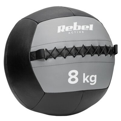 Piłka lekarska REBEL ACTIVE RBA-3107-8 (8 kg)