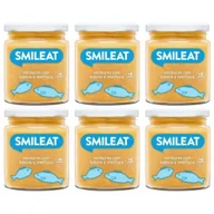 Dania dla dzieci - Smileat Słoiczek z ekologicznymi warzywami, okoniem i morszczukiem po 6 miesiącu Zestaw 6 x 230 g - miniaturka - grafika 1