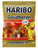 Żelki - Żelki owocowe Haribo Goudberen 185g - klasyczne kolorowe misie - miniaturka - grafika 1