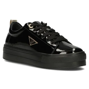 Buty sneakersy damskie skórzane na platformie Filippo 3533/23 czarne-41 - Sneakersy damskie - miniaturka - grafika 1