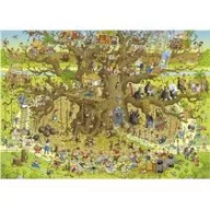 Puzzle - Heye Puzzle 1000 elementów Funky Zoo Cześć 7 Małpie ZOO - miniaturka - grafika 1