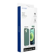Etui i futerały do telefonów - Futerał ARAREE Typoskin do IPHONE 12 MINI zielony - miniaturka - grafika 1