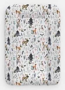 ﻿ALBERO MIO Mata do przewijania niemowląt Skandynawski las F002 (włóknina) - Przewijaki - miniaturka - grafika 1