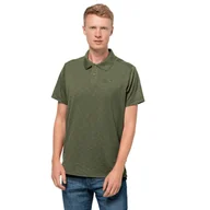 Koszulki męskie - Koszulka polo męska TRAVEL POLO MEN greenwood - XL - miniaturka - grafika 1