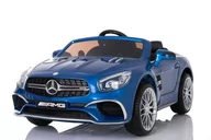 Jeździki dla dzieci - Import SUPER-TOYS MERCEDES SL65 AMG PILOT CZARNY - miniaturka - grafika 1