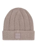 Czapki damskie - Calvin Klein Czapka Modern Patch Chunky K60K612596 Beżowy - miniaturka - grafika 1