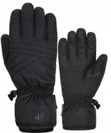 Rękawiczki - 4F DAMSKIE RÄKAWICE OCIEPLANE NARCIARSKIE ZIMOWE / rozm XL - miniaturka - grafika 1