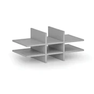 Inne meble biurowe - Nika PRIMO GRAY, 762 x 378 x 320 mm, szary - miniaturka - grafika 1