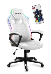 Huzaro Force 2.5 RGB White Mesh - Fotele gamingowe - miniaturka - grafika 1