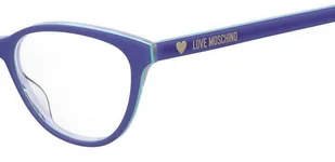 Okulary korekcyjne Love Moschino MOL545 B3V - Okulary korekcyjne, oprawki, szkła - miniaturka - grafika 4