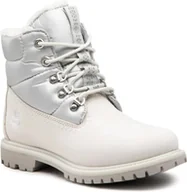 Botki damskie - TIMBERLAND PREMIUM buty damskie trzewiki skórzane botki zimowe ocieplane r. 37 23,5 cm - miniaturka - grafika 1