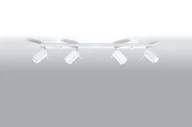 Lampy sufitowe - Sollux Lighting Plafon RING 4L biały - miniaturka - grafika 1