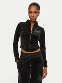 Bluzy damskie - Juicy Couture Bluza Morgan Cross JCBCT224832 Czarny Regular Fit - miniaturka - grafika 1