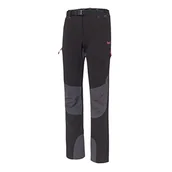 Spodnie damskie - IZAS IZAS Damskie spodnie trekkingowe Karen wielokolorowa czarny/ciemnoszary S 8434076617831 - miniaturka - grafika 1