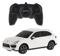 Zabawki zdalnie sterowane - R/C 1:24 Porsche Cayenne Turbo Bia��y RASTAR - miniaturka - grafika 1