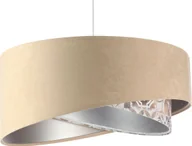 Lampy sufitowe - Lampa wisząca Lumes Beżowa lampa wisząca nad stół - EXX27-Tosa - miniaturka - grafika 1