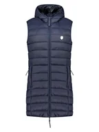 Kamizelki damskie - Geographical Norway Kamizelka pikowana "Vatikotal" w kolorze granatowym - miniaturka - grafika 1