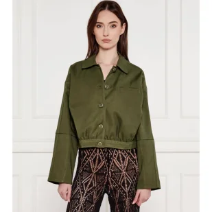 GUESS Kurtka RIAN Cropped Fit - Kurtki damskie - miniaturka - grafika 1