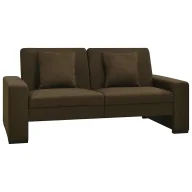 Sofy i kanapy - Luksusowa rozkładana brązowa sofa - Mellia - miniaturka - grafika 1