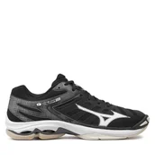 Buty sportowe damskie - Buty halowe Mizuno Wave Voltage 2 V1GA2460 Czarny - miniaturka - grafika 1