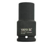 Nasadki do elektronarzędzi - Yato nasadka udarowa długa 3/4 22 mm YT-1122 - miniaturka - grafika 1