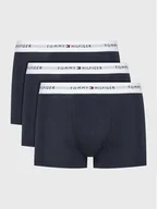 Majtki męskie - Tommy Hilfiger Komplet 3 par bokserek UM0UM02761 Granatowy - miniaturka - grafika 1
