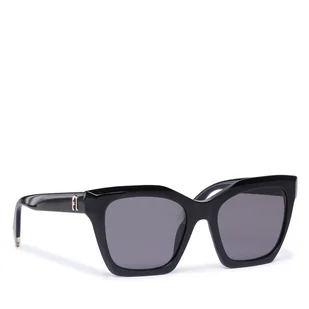 Okulary przeciwsłoneczne Furla Sunglasses SFU621 WD00055-A.0116-O6000-1-060-CN-D Czarny - Okulary przeciwsłoneczne - miniaturka - grafika 1