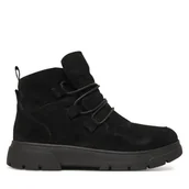 Botki damskie - Botki Caprice 9-26255-45 Czarny - miniaturka - grafika 1