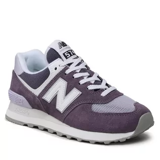 Półbuty męskie - Sneakersy New Balance U574FPG Szary - grafika 1