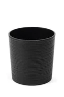 Donice - Blumfeldt Pigmejka z wkładem Malwa, czarna, 30x30x30,5 cm - miniaturka - grafika 1