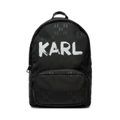 Plecaki - Plecak KARL LAGERFELD 236M3055 A999 Black - miniaturka - grafika 1