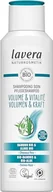 Szampony do włosów - Lavera Volume & Vitality szampon - objętość i witalność - pielęgnacja włosów - kosmetyki naturalne - wegańskie - certyfikowane, 250 ml - miniaturka - grafika 1
