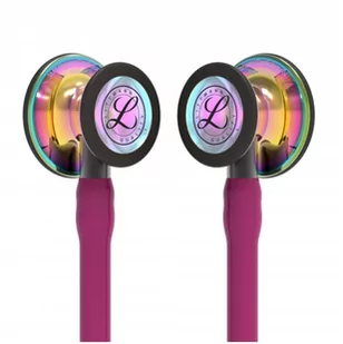 Stetoskop Littmann Cardiology IV 6241 Stetoskop kardiologiczny High Polish RainbowFinish, przew.malin,trzon smoke,lira smoke - Urządzenia medyczne - miniaturka - grafika 3