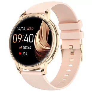 SMARTWATCH ZEGAREK SPORTOWY SMARTBAND AMOLED PULS OPASKA SPORTOWA DAMSKI PL P2 - Smartband - miniaturka - grafika 1