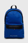 Plecaki - Tommy Hilfiger plecak męski kolor niebieski duży gładki - miniaturka - grafika 1
