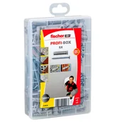 Wkręty - Fischer Zestaw kołków z wkrętami PROFI-BOX, SX, 160 szt. - miniaturka - grafika 1