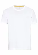 Koszulki męskie - Camel Active T-Shirt Męski, Biały, 4Xl - miniaturka - grafika 1
