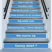 Pomoce naukowe - Naklejki na schody: Gorszy Dzień? - miniaturka - grafika 1