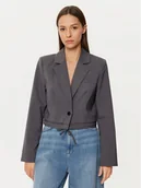 Marynarki i żakiety damskie - ONLY Marynarka Lalana 15334248 Szary Boxy Fit - miniaturka - grafika 1