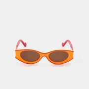 Okulary przeciwsłoneczne - Sinsay - Okulary przeciwsłoneczne - Pomarańczowy - miniaturka - grafika 1