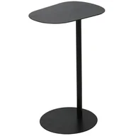 Ławy i stoliki kawowe - Stolik boczny metalowy czarny 35xh53 cm - miniaturka - grafika 1